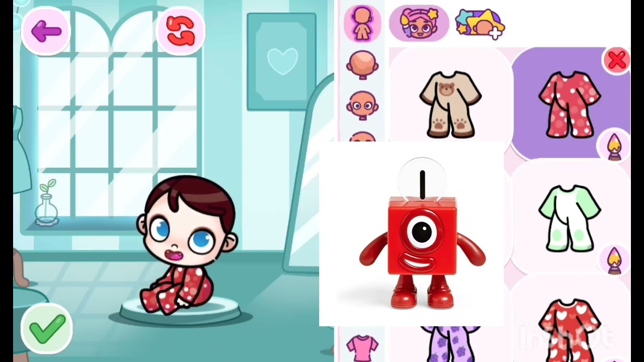 Creando numberblocks en avatar World 