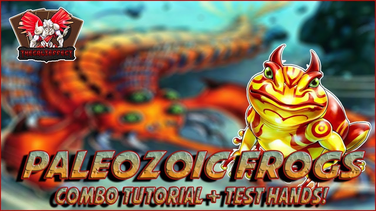 PALEOZOIC FROG IS THE DISRUPTER WE NEED!! COMBO TUTORIAL + TEST HANDS!