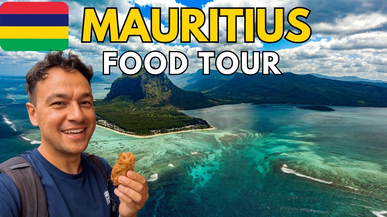 🤩 Delicious Mauritius 🇲🇺 AMAZING FOOD TOUR in Central Flacq Market 🇲🇺