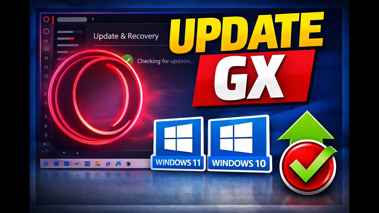 How to Update Opera GX Browser on Windows 11 or 10 | GearUpWindows Tutorial