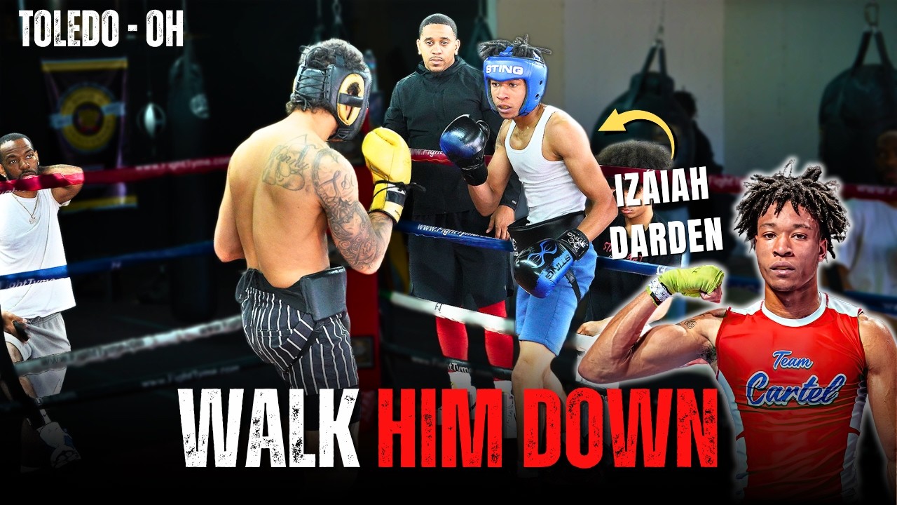 FROM EVERY ANGLE! Boxer Shows Off DEADLY Precision In Sparring!