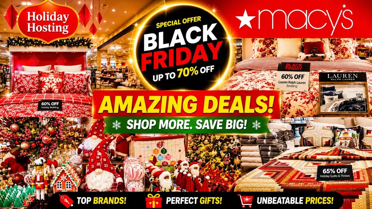 TOP MACY'S BLACK FRIDAY DEALS 2023 UPTO 70% OFF | MACY'S SHOP WITH ME