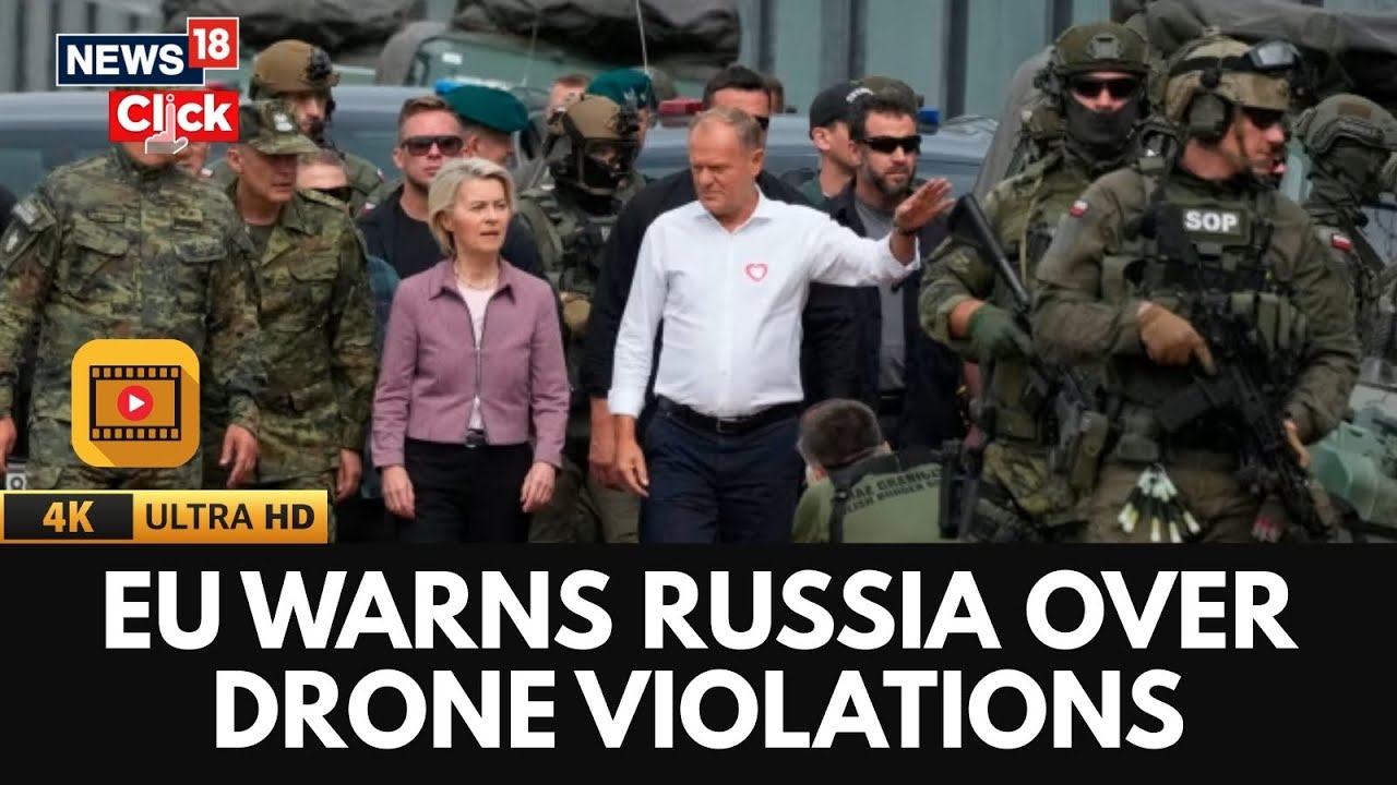 Poland Defends NATO Airspace: EU Applauds As Von der Leyen Issues Stern Warning To Putin | 4K