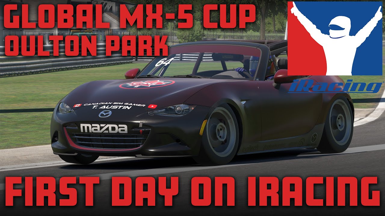 Global Mazda Mx-5 Cup - Oulton Park | Races 2 - 4 as a Rookie on iRACING!