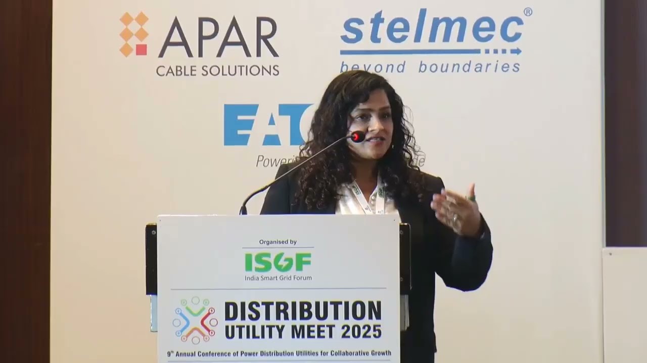 Smart Meters: The Foundation for Digitalization of DISCOMs &mdash; Anoop Kaur Bowdery at DUM2025
