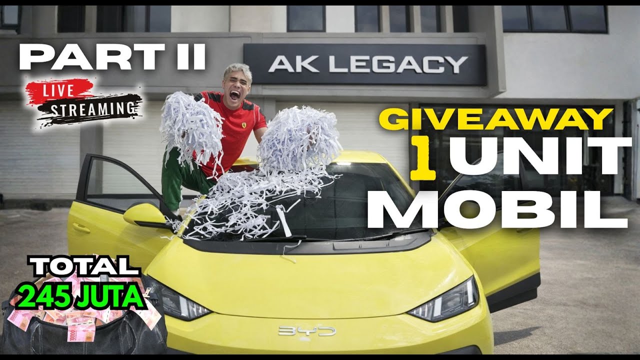 LIVE PART 2 | UNDIAN GIVEAWAY 1 UNIT MOBIL
