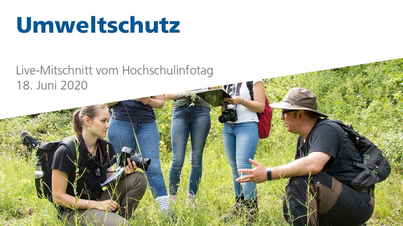 Umweltschutz | Digitaler Hochschulinfotag | TH Bingen