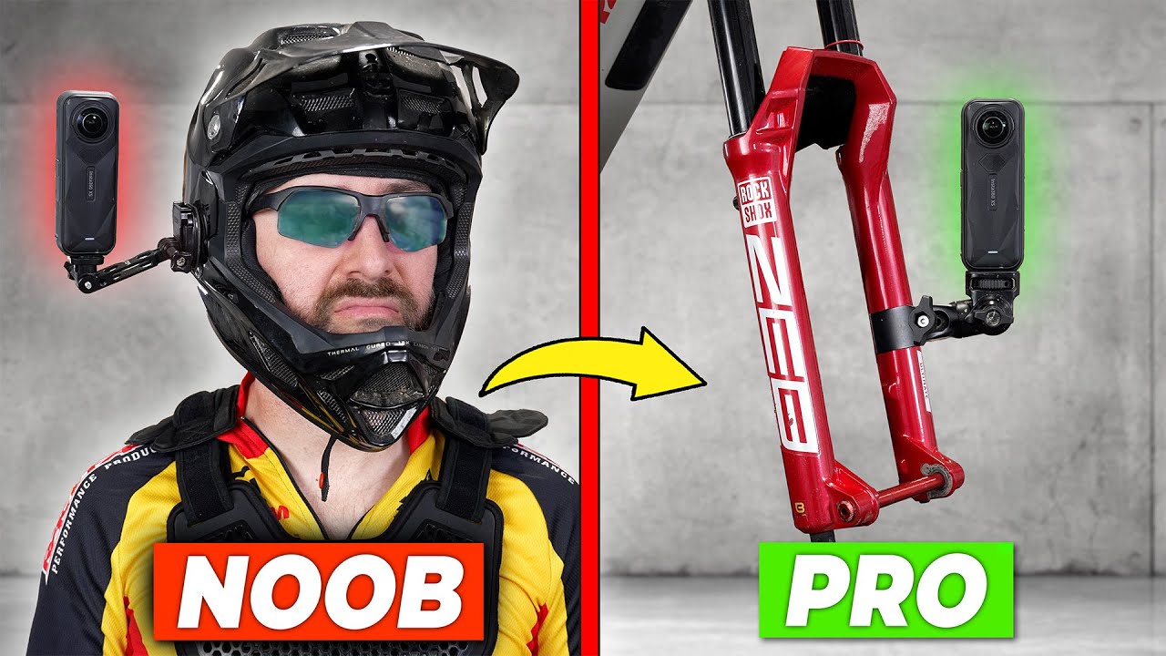 3 triki, jak wyr&oacute;żnić się na YouTube MTB, korzystając z Insta360 X5