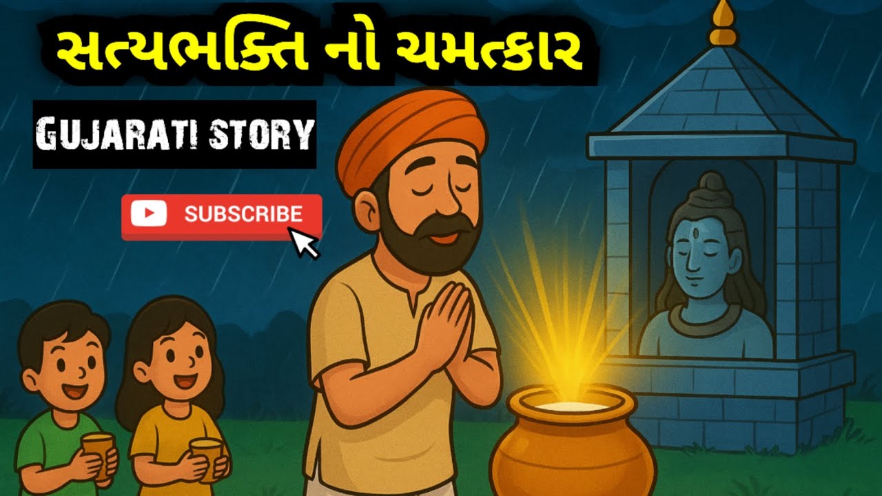 💥 જ્યારે એક સાદા ભક્તની પ્રાર્થનાએ ધોધમાર વરસાદ વરસાવ્યો – “ભોળારામની ભક્તિ” જે સૌને શીખ આપે છે ! 🙏