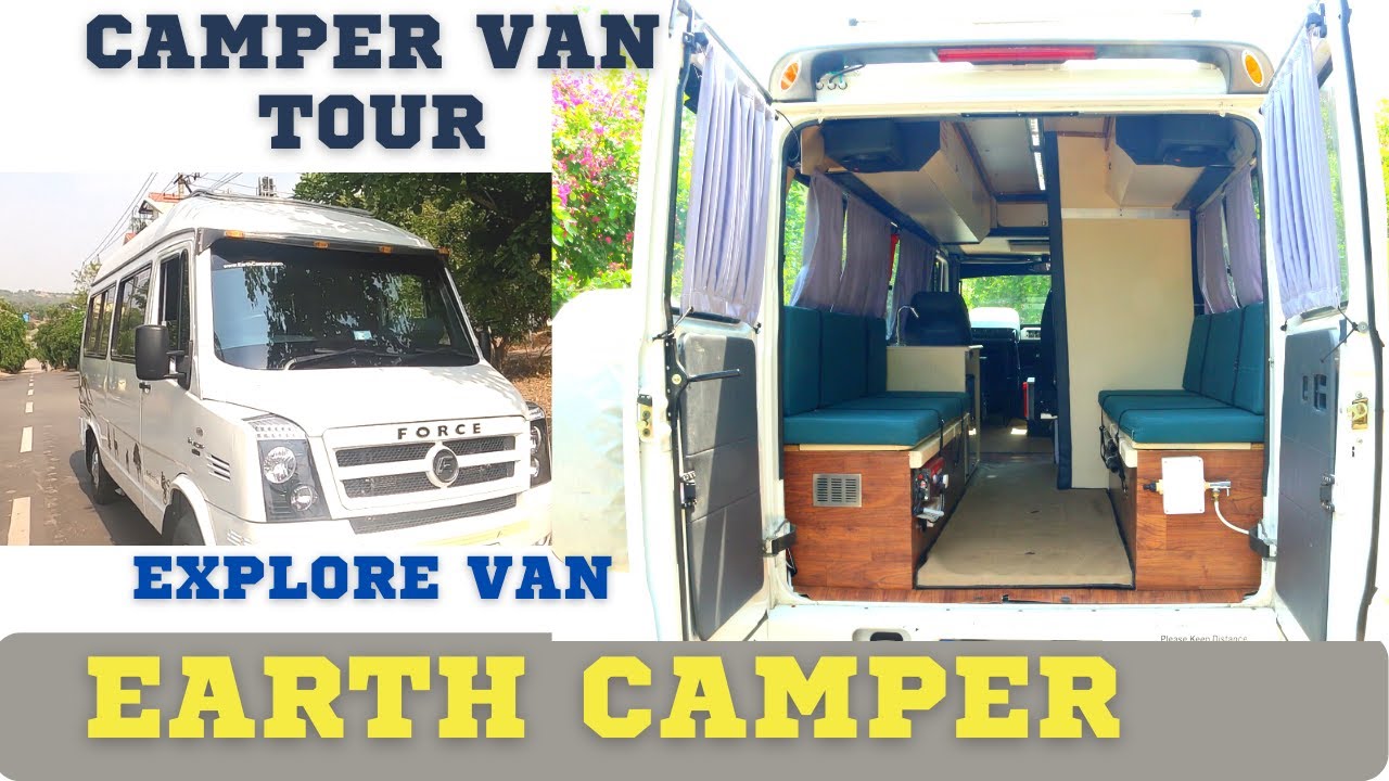 Camper Van tour   |   Earth Camper's Explore Van | Bangalore India