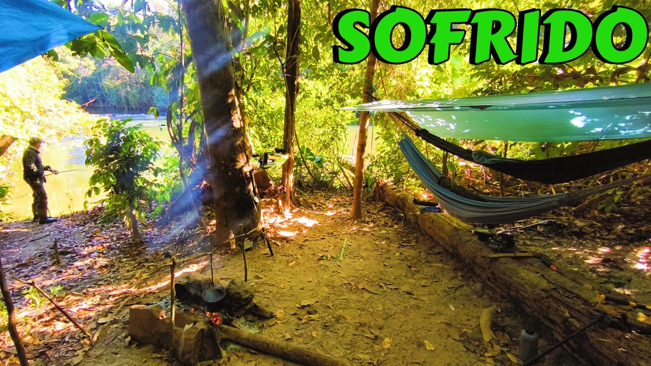 🔥120KM de Estrada em uma motocicleta Acampamento Sofrido na Selva Aventura Extrema e Adrenalina Pura