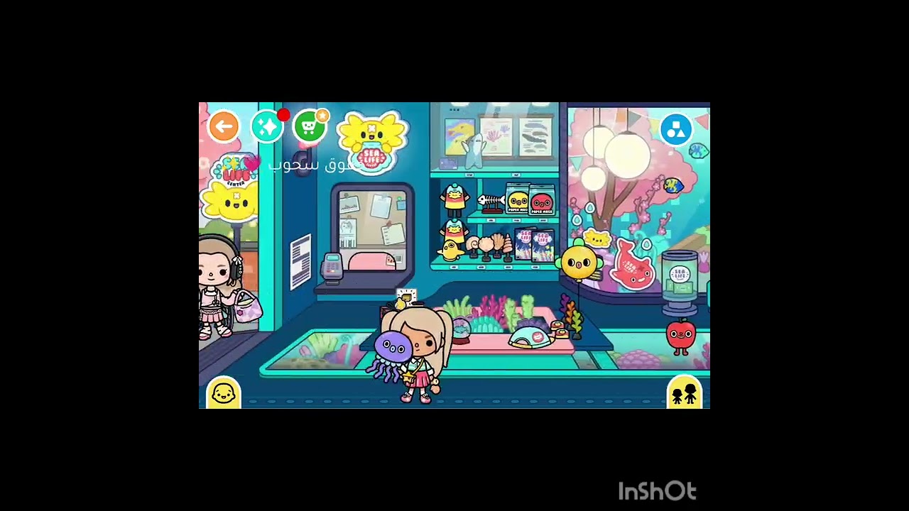 رحت مع صديقت يالمفضله💗✨#tocaboca #لايك_اشتراك 