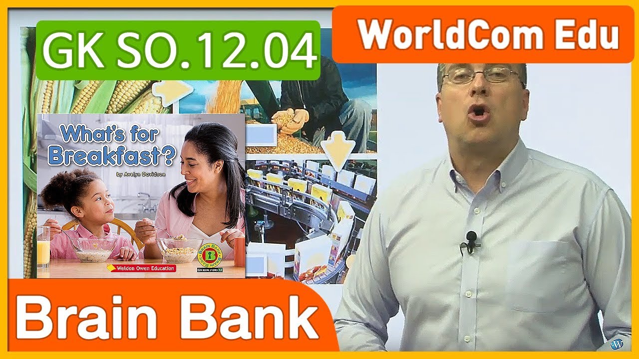Guided Readers | Learn English | Brain Bank GK Social Studies | 12 What’s for Breakfast?