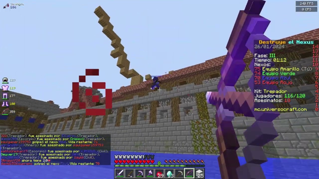 Las Tripletas se ven muy faciles en Destruye el Nexus   Universocraft🌎