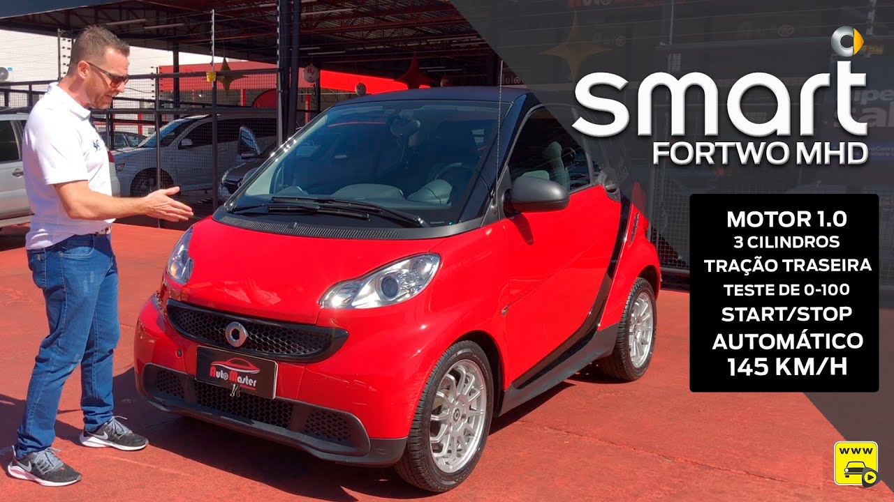 UM CARRO PEQUENO QUE SURPREENDE - SMART FORTWO