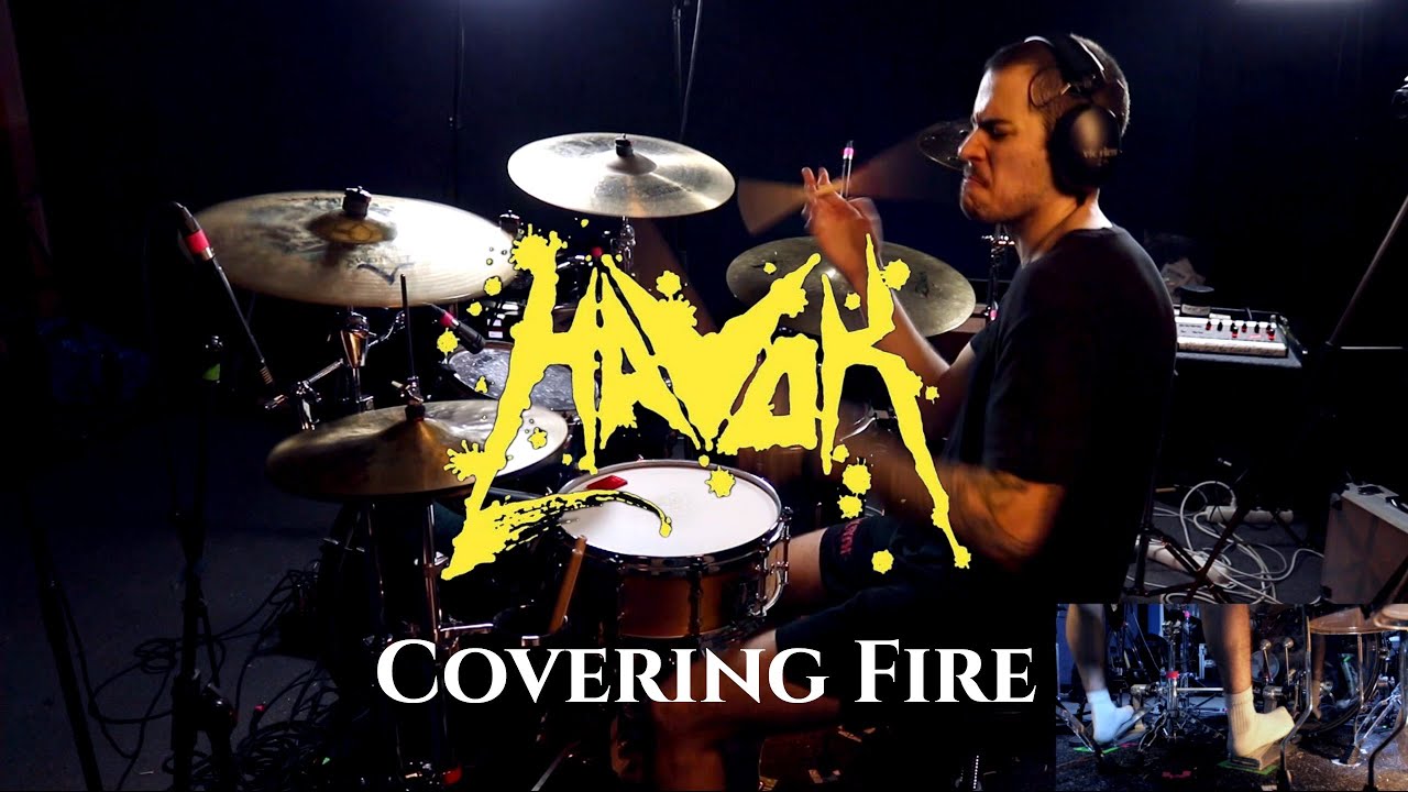 Havok - Covering Fire - drum cover