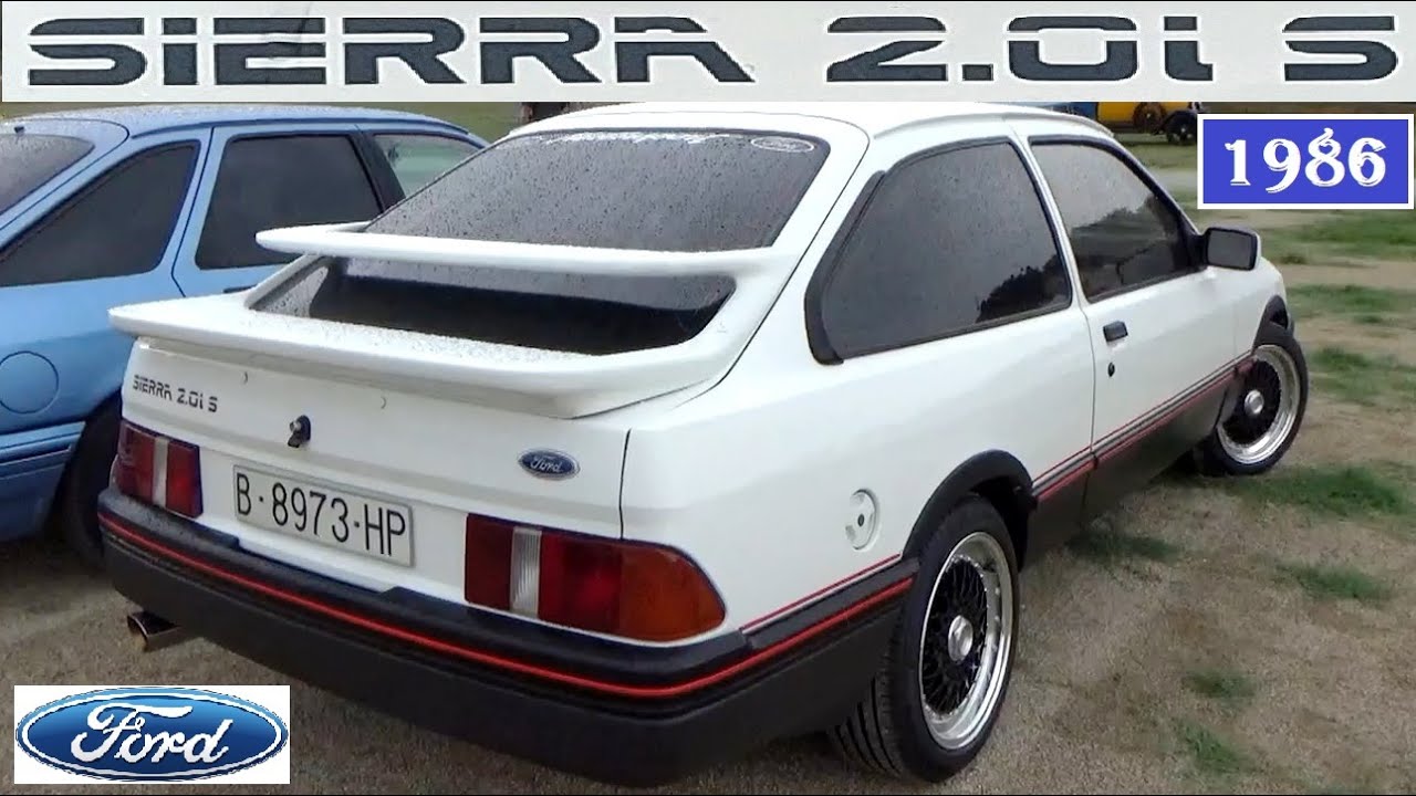 Ford Sierra 2.0i S con techo solar y doble alerón. 1985-1987. Revisión. #fordsierra