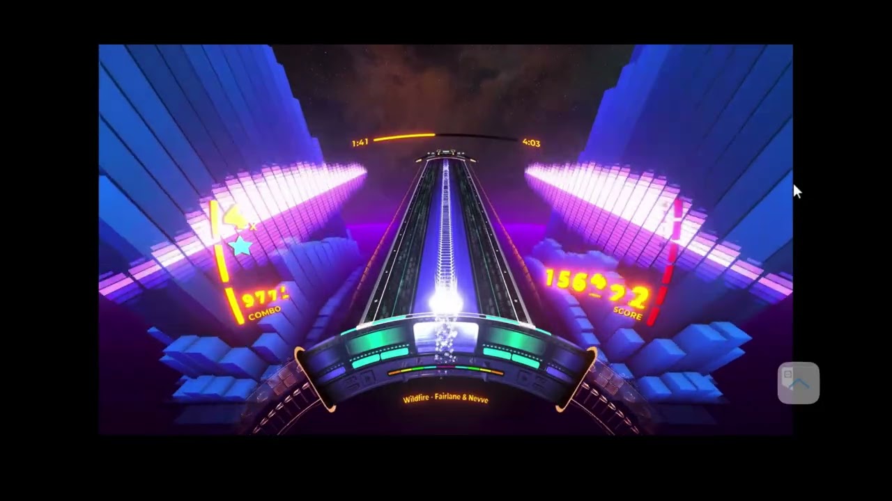 Spin Rhythm XD Ep. 1829: Fairlane - Wildfire (feat. Nevve). 368K score. Level 1720.