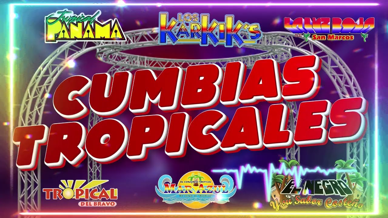 🌴CUMBIAS TROPICALES 2025💃LAS MEJORES EXITOS PARA BAILAR TODA LA NOCHE 🕺LOS KARKIKS, TROPICAL FLORIDA