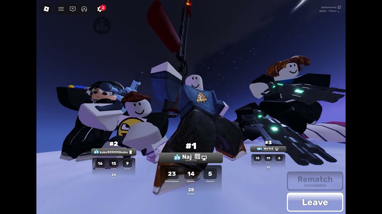 I was playing rivals Roblox