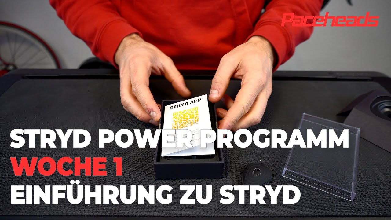Paceheads Power Programm Woche 1 - Einführung zu Stryd (Unboxing, Koppeln der Uhr)