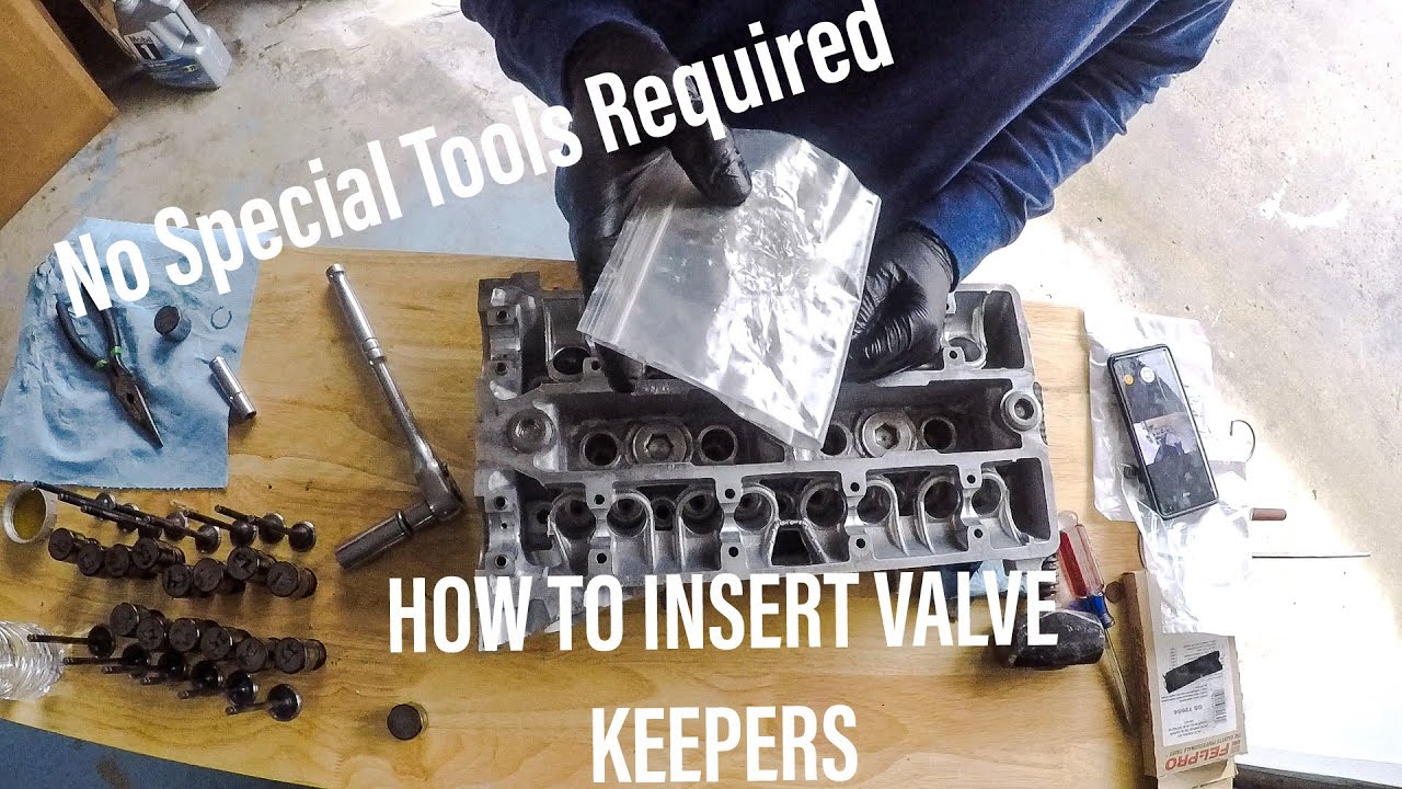 How to Install Valve Keepers | No Special Tools Required | Toyota MR2 7AGE Build