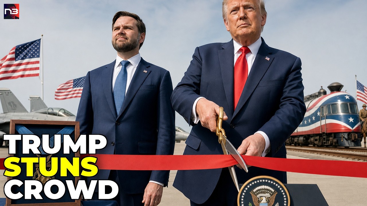 Trump Just Dropped the Theodore Roosevelt Library Ribbon Cut, and Then This Hit Medora USA