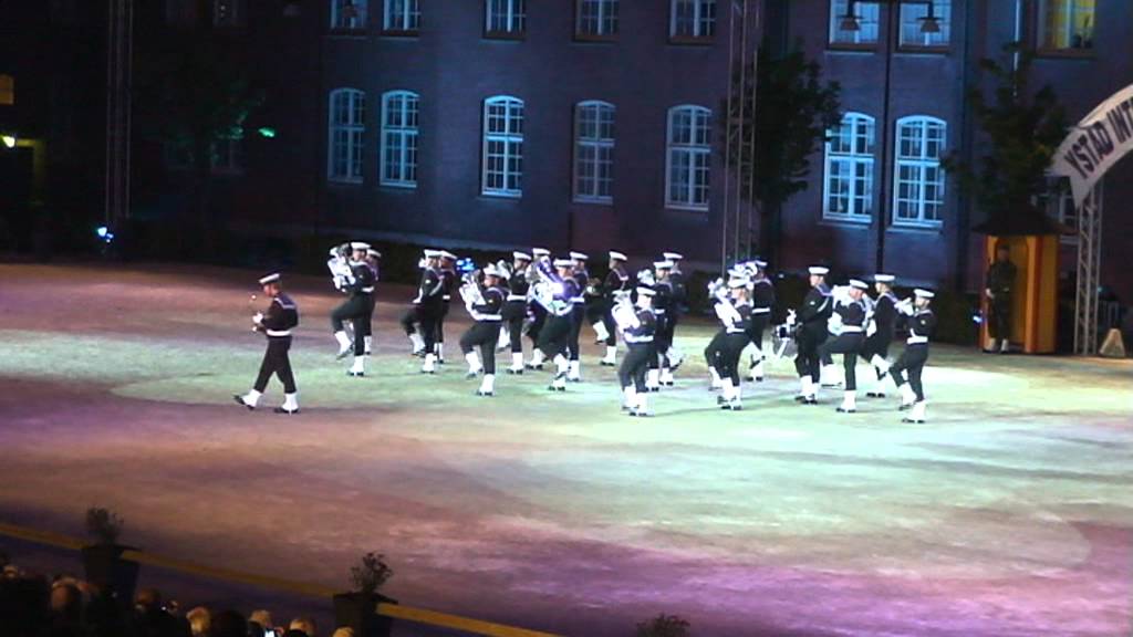 Royal Danish Navy Band - Ystad international military tattoo 2011