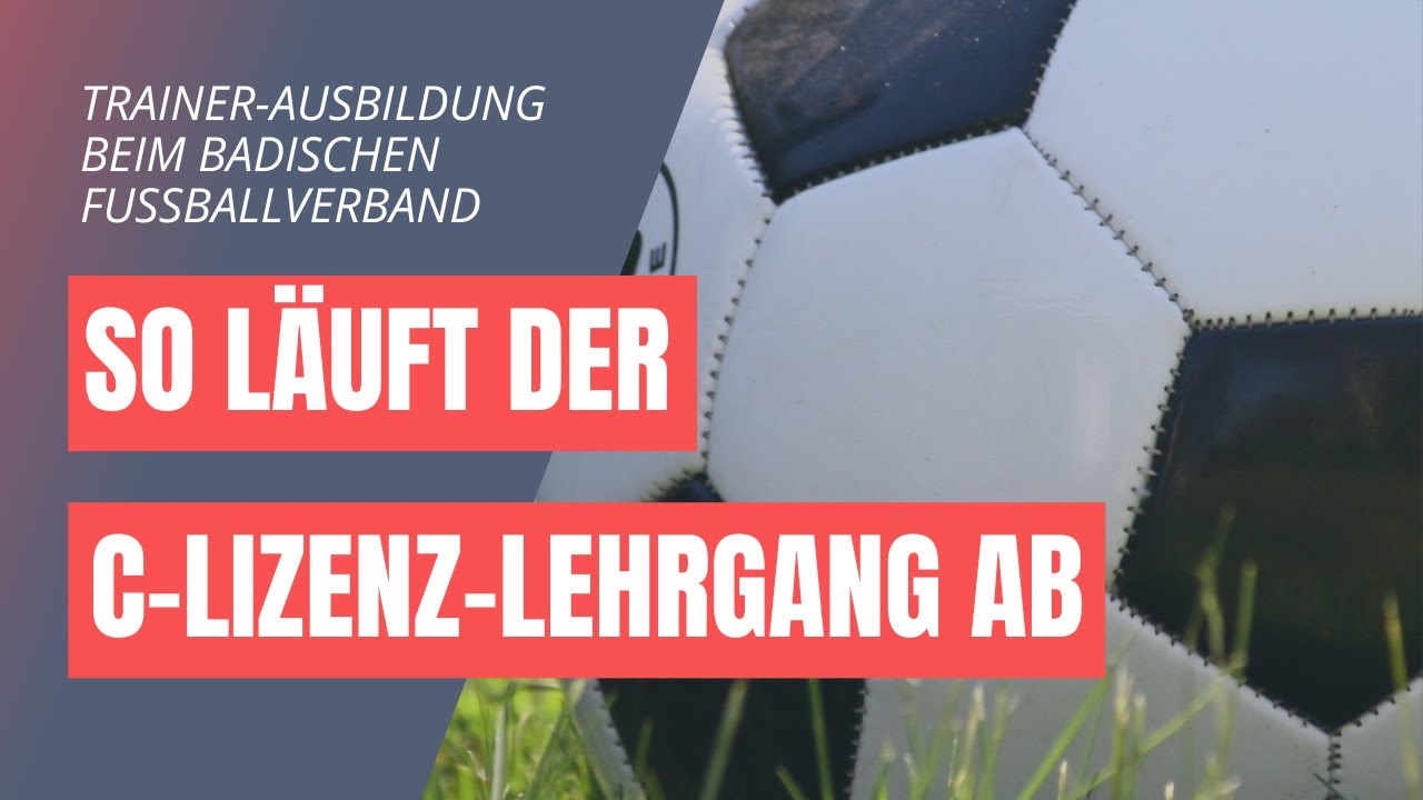 Mein Weg zur C-Lizenz ⚽️ | Fußballtrainer Ausbildung beim bfv - DFB C-Lizenz Erfahrungen