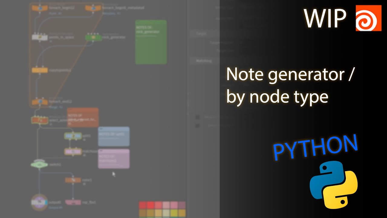 WIP / NOTE GENERATOR-BY NODE TYPE / PYTHON ⚙️