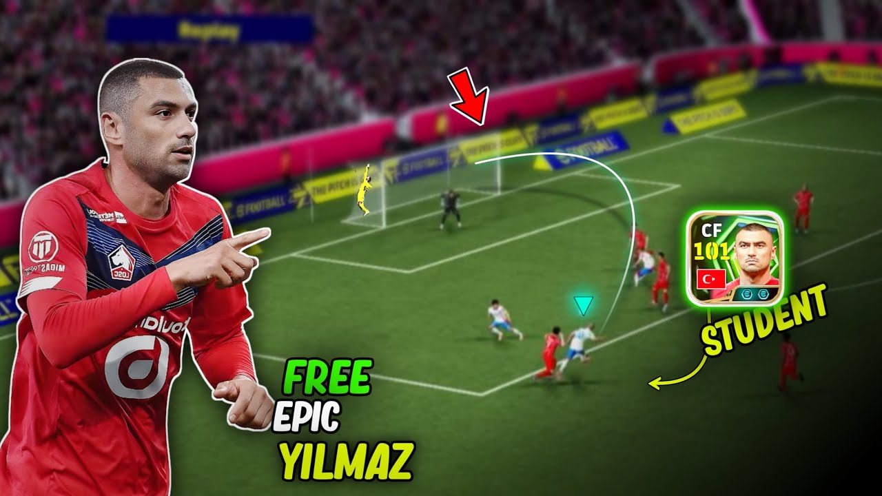 But Epic blitz curler YILMAZ hits different 😮‍💨 Efootball 26 mobile 