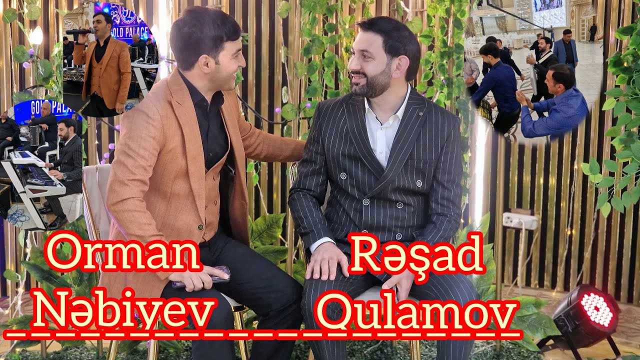 Orman Nebiyev Resad Qulamov Baki toyu 2024