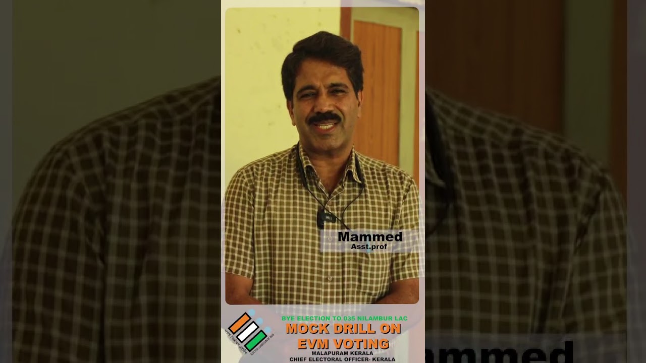 Mock Poll Training at Nilambur
