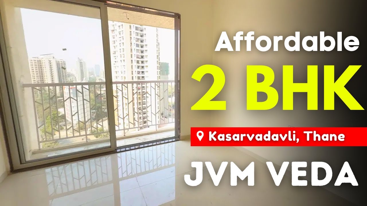 Unused 2 BHK Flat For Sale In JVM Veda, Kasarvadavli, Thane | Seamless Connectivity | Ready To Move