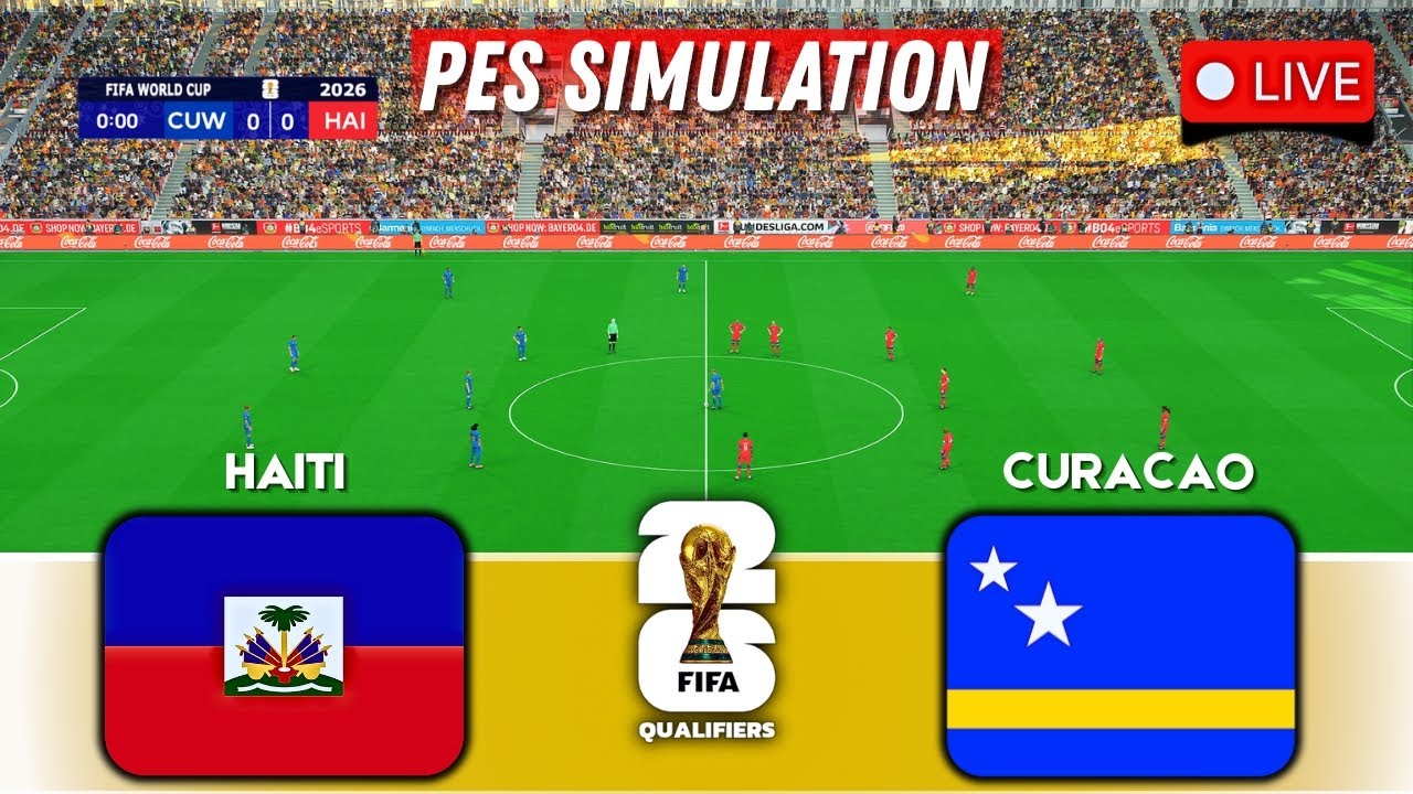 🔴Haiti vs Curacao | FIFA World Cup 2026 Qualifiers - Concacaf  | PES 21 Gameplay