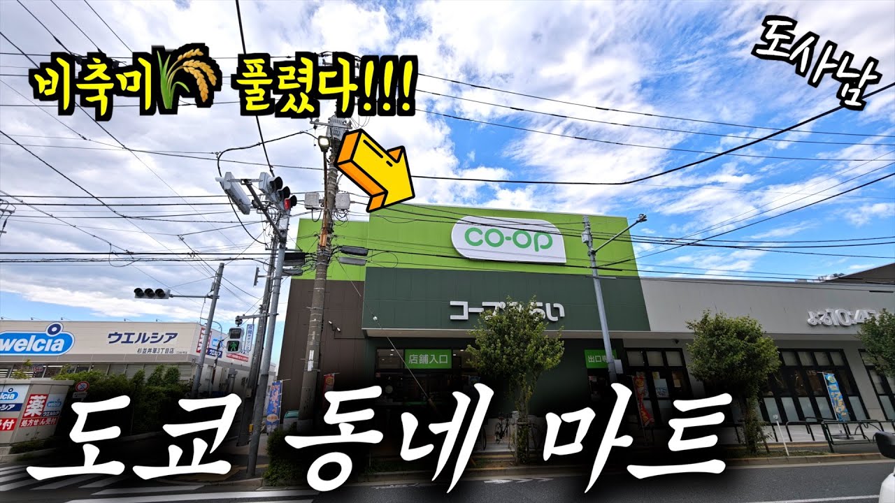 새로 오픈 한 도쿄 동네 마트‼️드디어 풀린 비축미 쌀🌾 가격 【일본 물가 비교】
