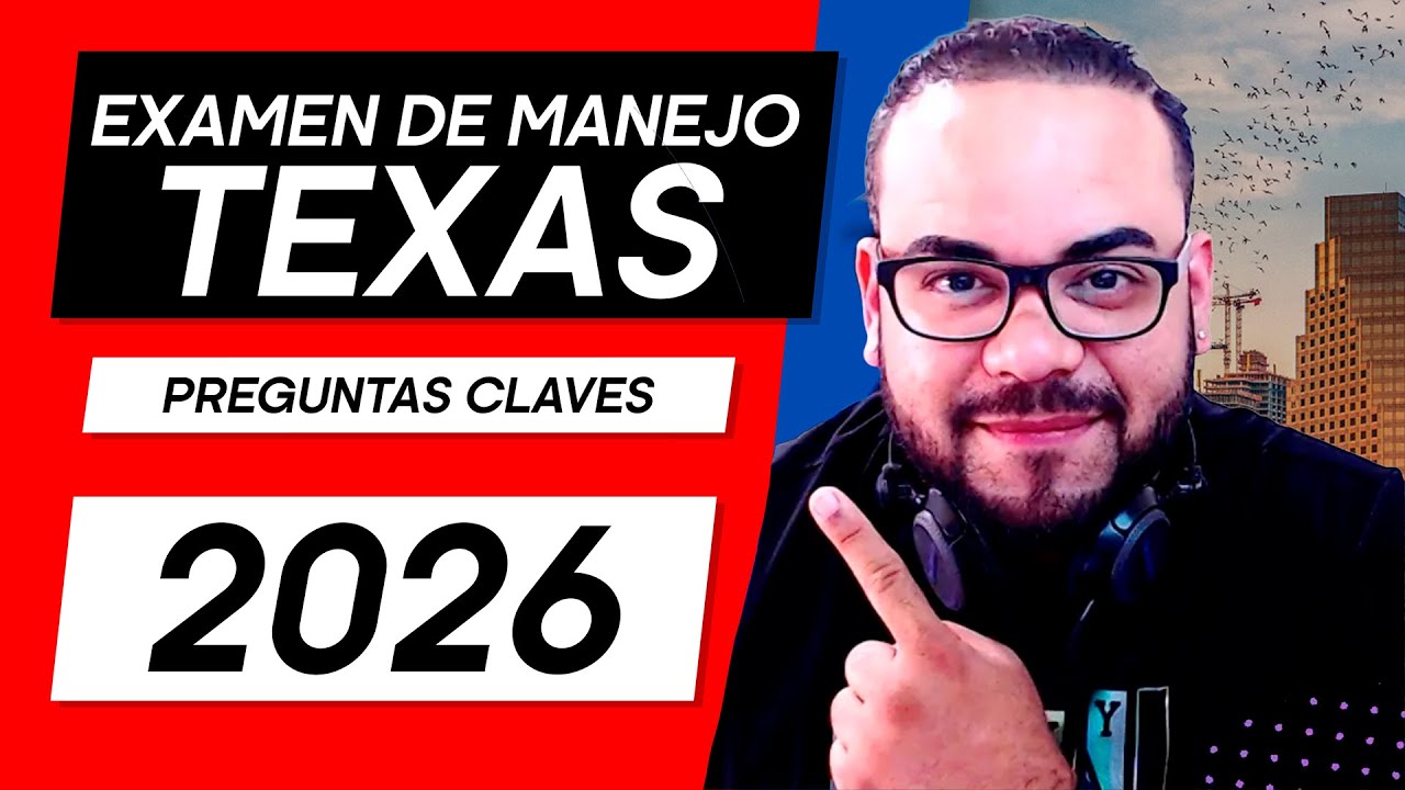 EXAMEN DE MANEJO TEXAS 2026 #1