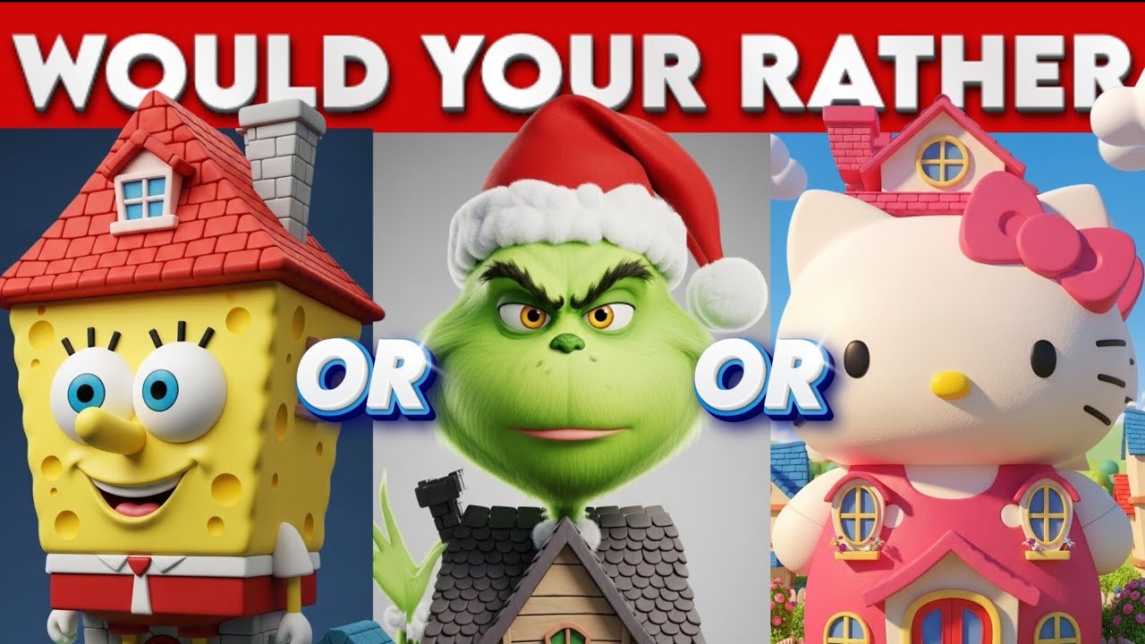 Would Your Rather...? Build Your Cartoon Dream Live / Dream House  🏠🌈💞 Hardest Choices! PIXO Quiz