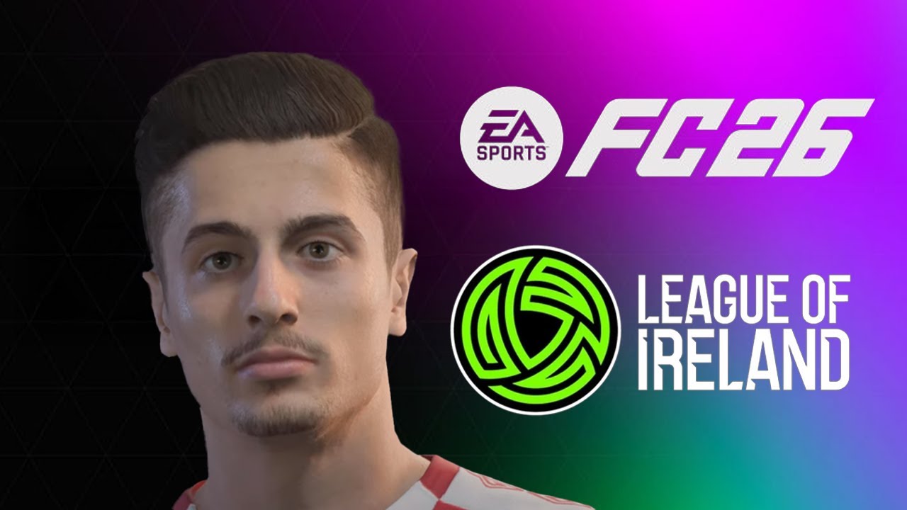 LEAGUE OF IRELAND PREMIER DIVISION - IRELAND - EAFC 26 - ALL FACES AND RATINGS