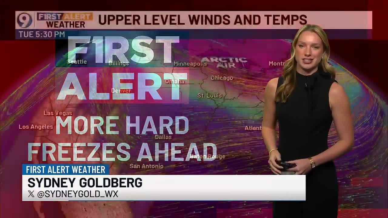 FIRST ALERT 6 P.M. FORECAST: Tuesday, January 27