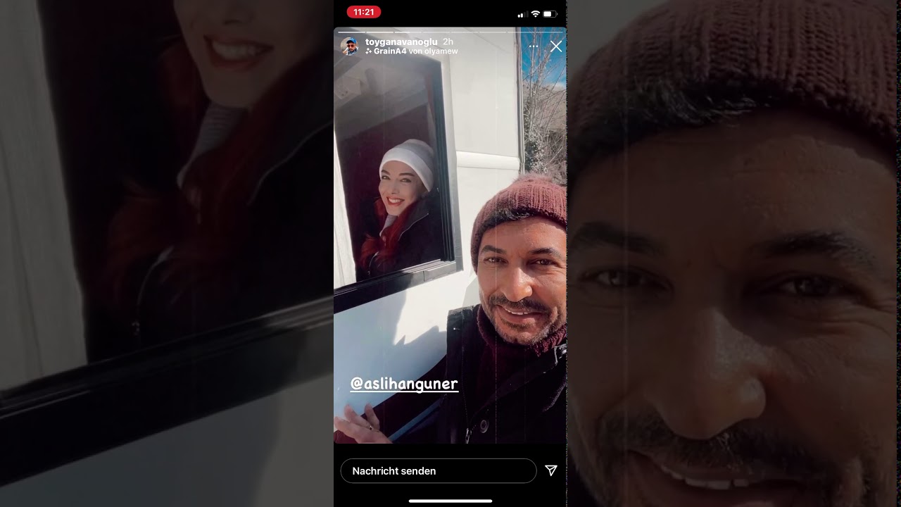 Aslıhan G&uuml;ner, İsmail Demirci, Toygan Avanoğlu set Kamera Arkası ( Kuzey Yıldızı ) 22.01.2021