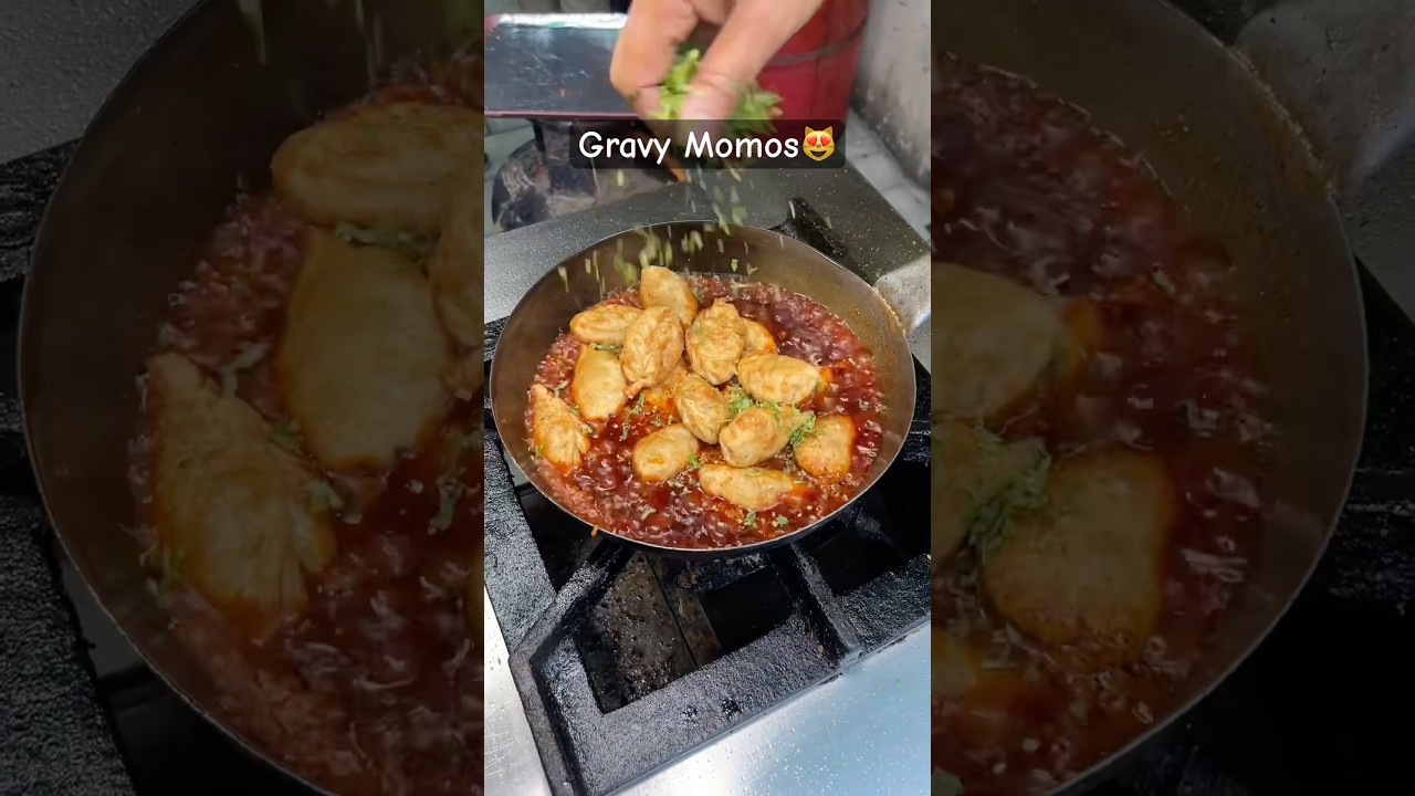 Most Viral Gravy Momos In Just 160/-😻 | Indian Street Food 