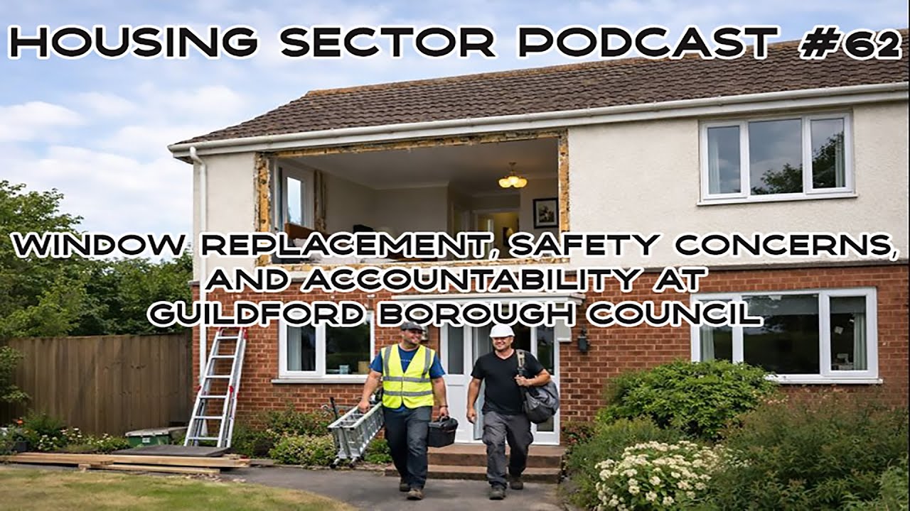 Housing Sector Podcast #62 Window Replacement & Safety Concerns - Guildford Borough Council