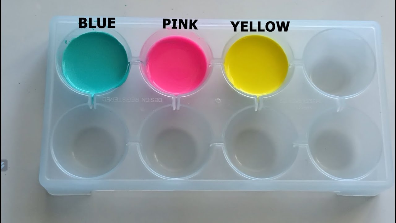 Guess the mixed colors #paintmixing #colormixing #asmrart #satisfyingart