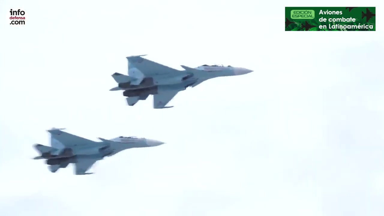 Así son los cazas Su-30 de Venezuela