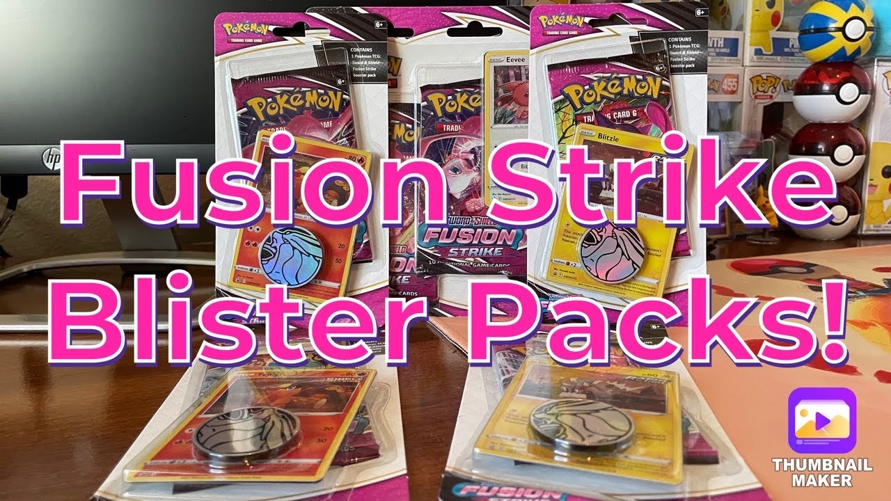 Fusion Strike Blister Pack Opening! #pokemon #pok&eacute;mon #pokemoncards #pokemonpulls #filmorago