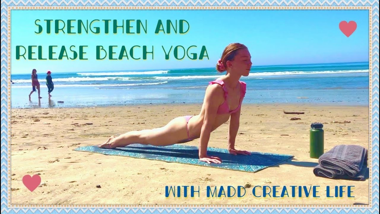 Strengthen and Release Beach Yoga