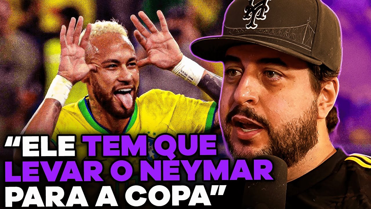 ANCELOTTI deve levar NEYMAR PARA A COPA DO MUNDO 2026? (com Edu Futirinhas)