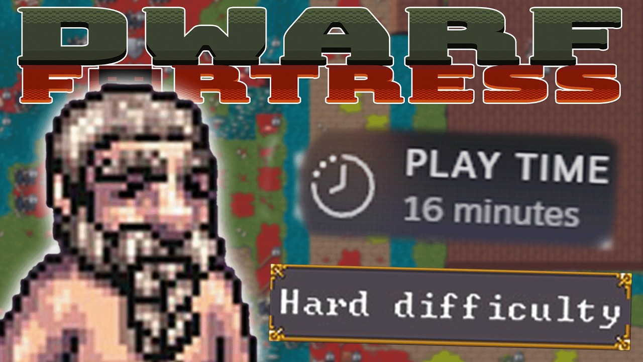 I've never played Dwarf Fortress. Can I beat hard mode?