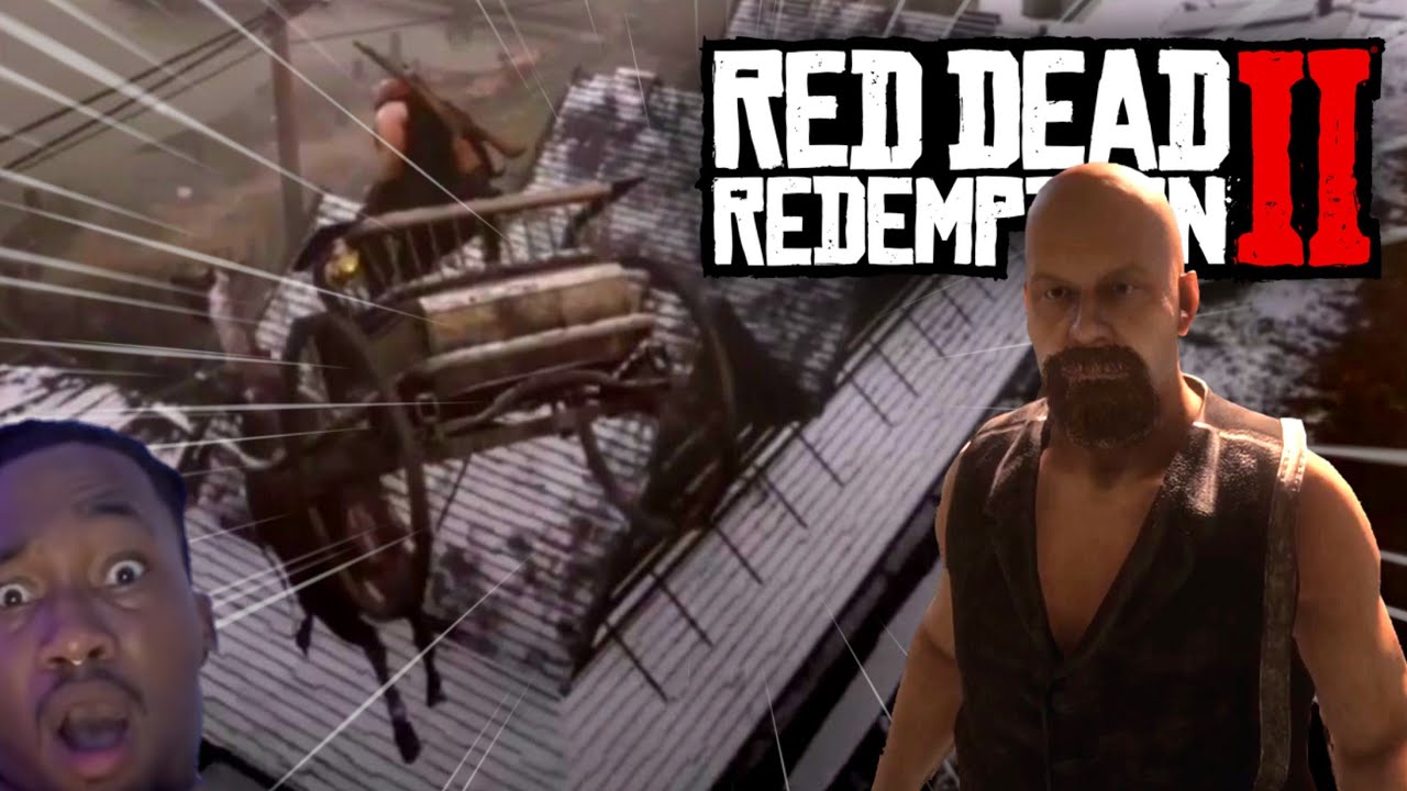 Ледяная Глыба Стэн Хьюстон взлетает - A Red Dead funtage